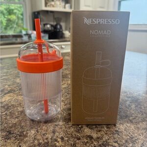 NESPRESSO NOMAD ICED TUMBLER ORANGE